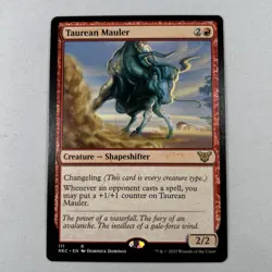 Taurean Mauler - Commander: Kamigawa: Neon Dynasty - NEC 111 - Rare - Image 1