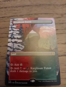 Karplusan Forest (Borderless) Dominaria United Regular - Image 1
