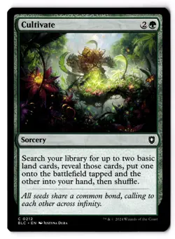 Cultivate 212 Commander: Bloomburrow NM - Image 1