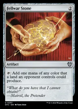 Fellwar Stone 0257 Non Foil Uncommon Thunder Junction Commander MTG Near Mint - Image 1