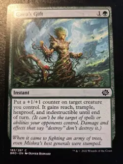 Gaea's Gift 182/287 Common The Brothers' War Magic: The Gathering - Image 1
