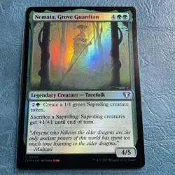 Nemata, Grove Guardian Foil 0307 Uncommon NM MTG - Image 1