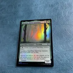 Nemata, Grove Guardian Foil 0307 Uncommon NM MTG - Image 2