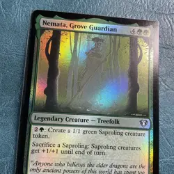Nemata, Grove Guardian Foil 0307 Uncommon NM MTG - Image 3