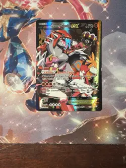 Team Magmas Groudon EX Double Crisis 15/34 Ultra Rare MP+ Condition TCG Pokemon - Image 1
