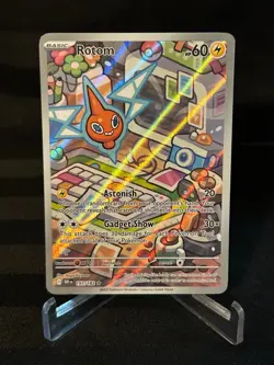 Pokemon TCG Rotom Illustration Rare #197/182 SV: Destined Rivals NM/M - Image 1