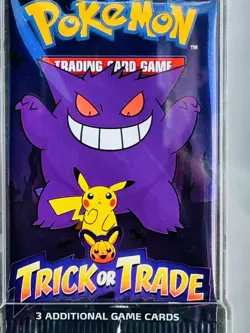 2022 Pokemon Trick or Trade Halloween Foil Pack Gengar & Pikachu Sealed Psa 9 - Image 3