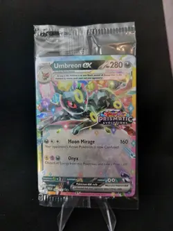 Umbreon ex 60/131 - Stamped Prismatic Evolutions Promo Sealed Pokemon TCG - NM - Image 1
