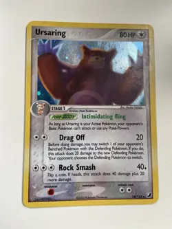 2005 Pokemon - Ursaring 18/115 Unseen Forces Reverse Hologram Great Condition - Image 1