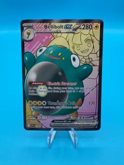 Iono's Bellibolt ex SVP 194 - Black Star Promo (Journey Together) Pokemon - Image 1
