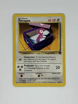Pokemon TCG Team Rocket Porygon 48/82 - Image 1