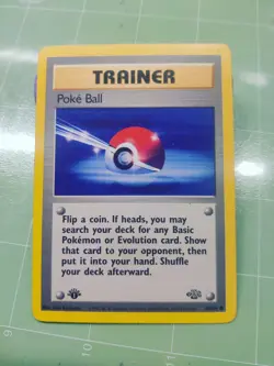 1999 Pokemon Jungle 1st Edition Poke Ball 64/64 - Image 1