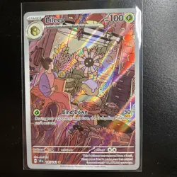 Lileep 142/145 Illustration Rare Pokemon Stellar Crown - Image 1
