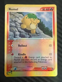 Pokemon TCG Numel EX Dragon 70/97 Reverse Holo Common VLP - Image 1