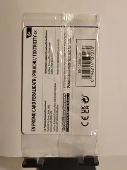 Pokemon TCG Illustration Contest 2024 Sealed Pack Feraligatr Pikachu Toxtricity - Image 2