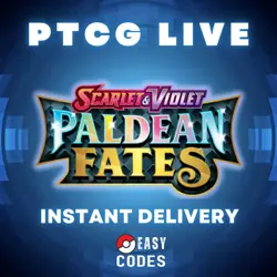 Paldean Fates Codes Booster Pokemon TCG Live Pack Instant delivery - Image 1