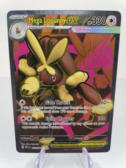 Mega Lopunny ex - 115/094 - Ultra Rare - Pokemon - Phantasmal Flames - TCG NM - Image 1