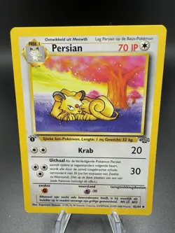 Pokemon TCG - 1st Edition - Persian 42/64 - Jungle Set 1999 - Dutch - Image 1