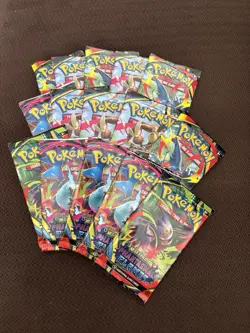 🔥 PHANTASMAL FLAMES Pokemon Booster Pack Lot / Bundle New Sealed 15 Packs 🔥 - Image 1