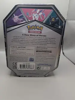 Pokemon TCG Sylveon V Heroes Tin Sealed - Image 2