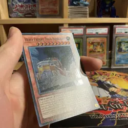 Yugioh Heavy Freight Train Derricrane INCH-EN046 Super Rare 1st Edition NM - Image 3
