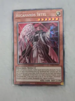 PHRE-EN001 Hecahands Ibtel Collector's Rare 1st Edition YuGiOh - Image 1