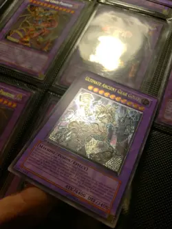 Yugioh Ultimate Ancient Gear Golem LODT-EN043 Ultimate Rare 1st Edition - Image 2