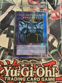 Obelisk The Tormentor Quarter Century Secret Rare LC01-EN001 Yugioh - Image 1