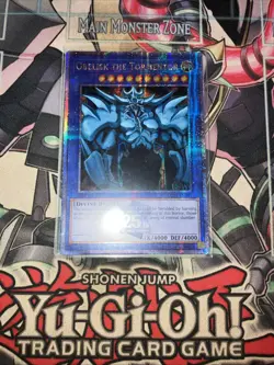 Obelisk The Tormentor Quarter Century Secret Rare LC01-EN001 Yugioh - Image 2