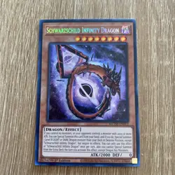 Schwarzschild Infinity Dragon - MZTM-EN013 - Secret Rare - 1st Edition Yugioh NM - Image 1