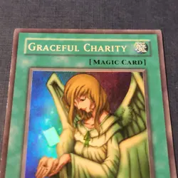 Yu-Gi-Oh! Graceful Charity SDP-040 1st Edition Holo Light/Mod Played *FREE SHIP* - Image 2