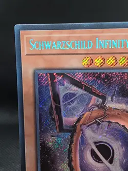 Schwarzschild Infinity Dragon 1st Edition Secret Rare MZTM-EN013 Yu-Gi-Oh! - Image 2