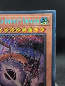 Schwarzschild Infinity Dragon 1st Edition Secret Rare MZTM-EN013 Yu-Gi-Oh! - Image 3
