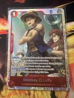 One Piece TCG English OP14-013 Monkey D Luffy SR Foil - Image 1