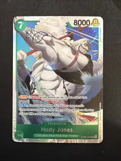 Hody Jones OP06-035 SR PRB-01 Premium Booster English ONE PIECE Foil - Image 1