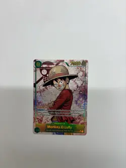Monkey.D.Luffy SEC Parallel OP13-118 alt art ONE PIECE Carrying on His Will eng - Image 1