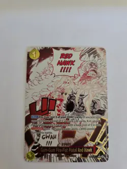 A Fist of Divine Speed Gum-Gum Fire-Fist Pistol Red Hawk (Alternate Art) - Image 1