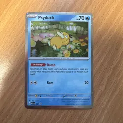 Pokemon TCG Psyduck Black Star Promo Mega Evolutions Card MEP 007 - Image 1