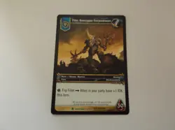 World of Warcraft: Outland "FILLET, KNEECAPPER EXTRAORDINAIRE" #2/246 Trade Card - Image 1