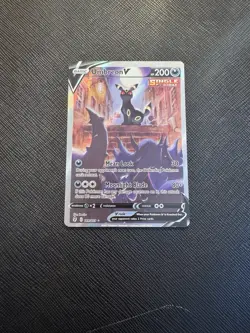 Pokemon TCG Umbreon v Alternate Full Art Holo Card 189/203SWSH07: Evolving Skies - Image 1