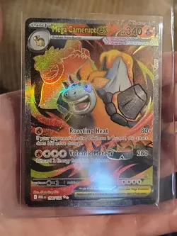 Lot Of 3 Pokemon Tcg Cards Full Art Ex Mega - Image 2