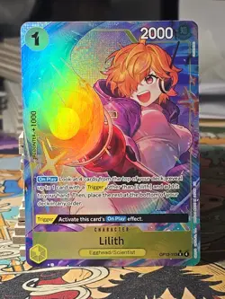 Lilith OP13-113 Alt Art R Carrying On His Will One Piece Card Game English - Image 1