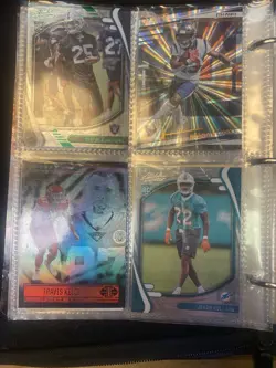 Pokemon collection - assorted bulk / holographic rares with 4 football cards - Image 2