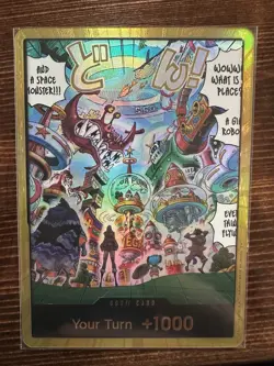 DON!! Card (Egghead) (Gold) - The Azure Sea's Seven (OP14) - Image 1