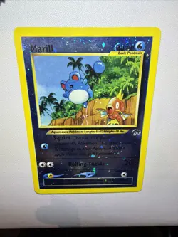 Marill 11/18 Southern Islands 2001 Holo Rare Pokemon Card TCG - Image 4