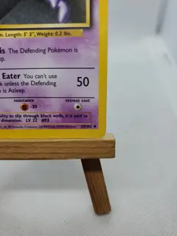 Pokemon TCG Haunter Base Set, Unlimited Uncommon Card 29/102 - Image 5