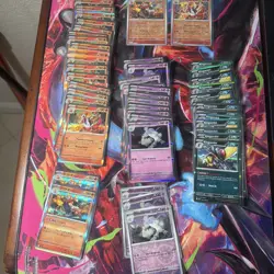 Pokemon TCG 47 Card Skeledirge Houndstone Holo Lot Nm Sleeved Collection Z4 - Image 1
