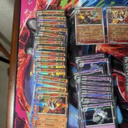 Pokemon TCG 47 Card Skeledirge Houndstone Holo Lot Nm Sleeved Collection Z4 - Image 2