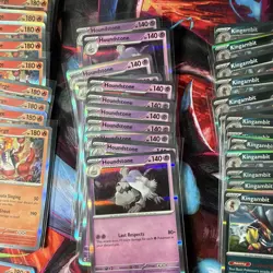 Pokemon TCG 47 Card Skeledirge Houndstone Holo Lot Nm Sleeved Collection Z4 - Image 5