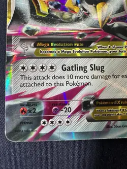 Pokemon TCG M Mega Metagross EX XY35 Black Star Promo Card MP - Image 3
